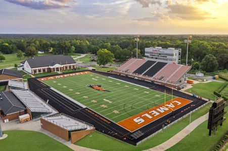 Just a short drive to Barker-Lane Stadium