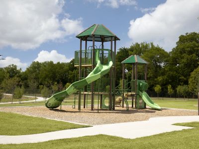 Enjoy the warm weather on the playground at Wolf Creek Farms