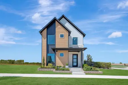 Bridgeland Central: Emerald Heights - Cottages Row Collection by David Weekley Homes in Cypress - image