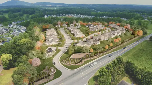 The Courtyards at Post Road by Epcon Communities in Cumming - image