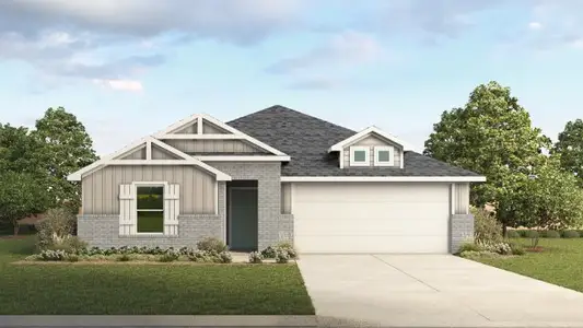 Image of the new construction home