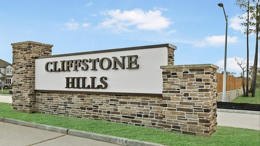 Cliffstone Hills Entry Monument Sign