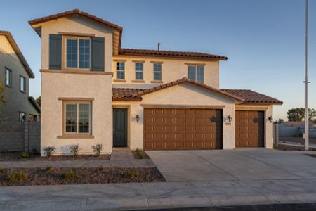 Spanish Elevation | Malta | Marlowe | New Homes in Glendale, AZ | Landsea Homes