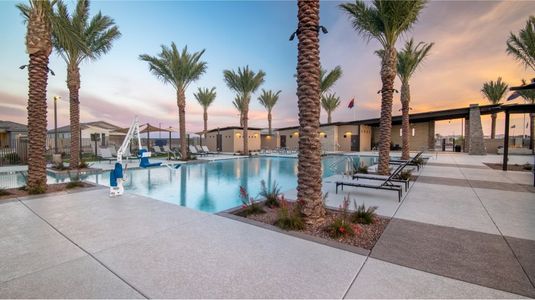 Walkway near the pool