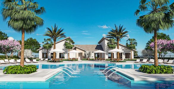 Pool at the Amenity Club at Storey Creek by Landsea Homes