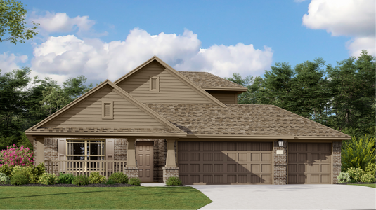 Devine Lake: Highlands 3-Car Collection by Lennar in Leander - photo 8 8