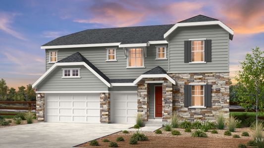 Hillside at Crystal Valley Destination Collection by Taylor Morrison in Castle Rock - photo 7 7