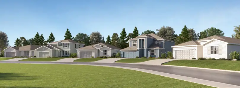 Image of the new construction home