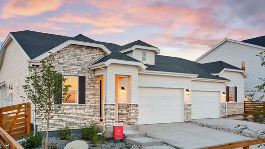 New construction Duplex house 3402 North Buchanan Way, Aurora, CO 80019 - photo 0