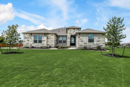 New construction Single-Family house 220 Scofield Ave, Georgetown, TX 78626 plan Bandera II - image