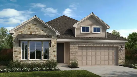New construction Single-Family house 19517 Judys Vw, Pflugerville, TX 78660 plan Somerville - image