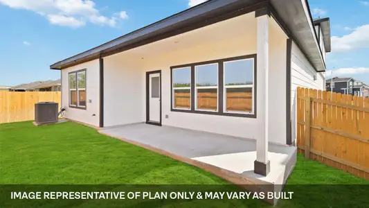 New construction Single-Family house 116 Caddo Bnd, Kyle, TX 78640 plan The Mitchell - image