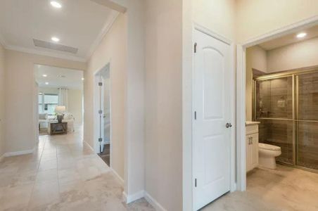 Photo of Pulte model home with same floor plan, not of actual home listed.