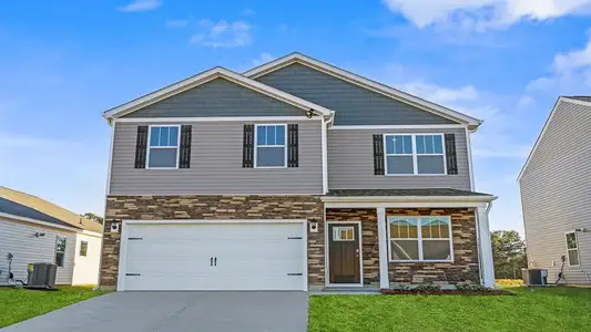 New construction Single-Family house 1621 Yarrow Ln, Lyman, SC 29365 plan Belhaven - image