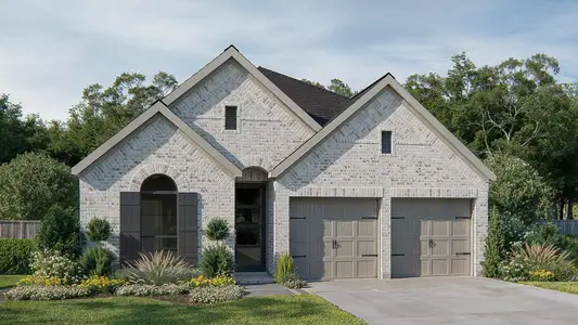 New construction Single-Family house 18722 Buttercup Farms Ln, Hockley, TX 77447 plan 2410W - image