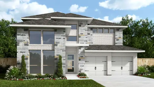 New construction Single-Family house 18506 Madrid Dr, Conroe, TX 77302 plan 2561H - image