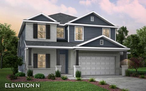New construction Single-Family house 224 Denali Dr, Kyle, TX 78640 Trinity- photo 0
