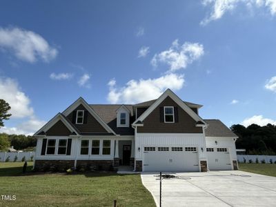 New construction Single-Family house 47 Parrish Landing Way, Angier, NC 27501 - photo 0