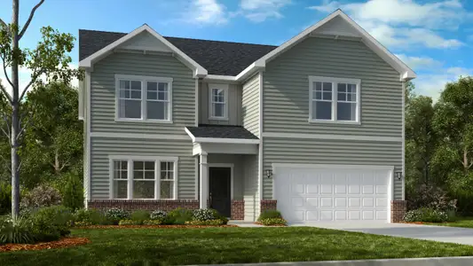 New construction Single-Family house 404 Gilmore Bridge Drive, Apex, NC 27523 - photo 0