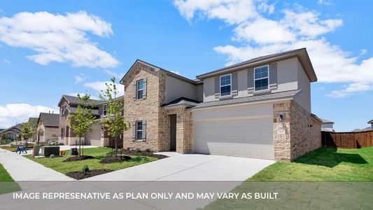 New construction Single-Family house 1829 Side Buster Trl, Leander, TX 78641 - image