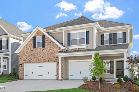 New construction Single-Family house 3015 Dog Rose Dr, Durham, NC 27703 plan Warwick - image