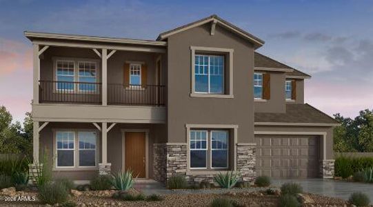 New construction Single-Family house 19056 E Peachtree Blvd, Queen Creek, AZ 85142 - image