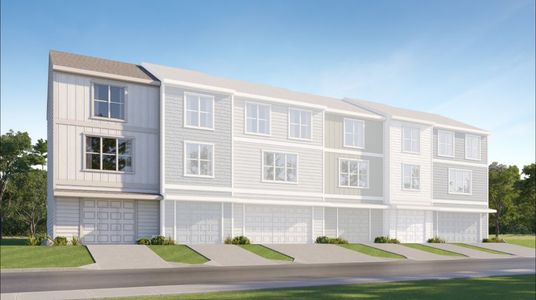 New construction Townhouse house 100 Asbury Oak Ln, Chattanooga, TN 37419 plan Asbury - image
