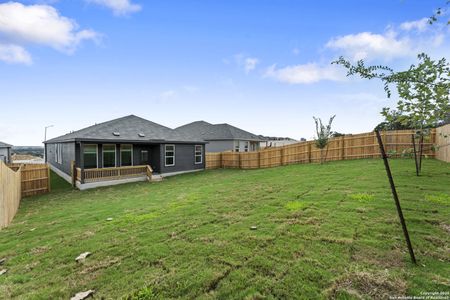 New construction Single-Family house 14863 Taradeau, San Antonio, TX 78254 plan Navarre - image