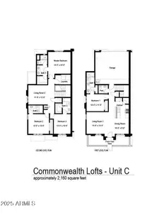 New construction Townhouse house 733 E Commonwealth Ave, Unit 29, Chandler, AZ 85225 plan Unit C - image 3