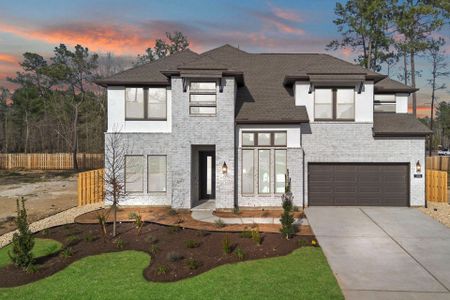 New construction Single-Family house 1716 Howler Wy, Todd Mission, TX 77316 plan Kamay - image
