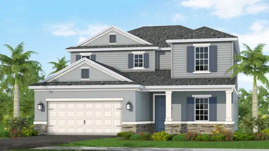 New construction Single-Family house 10025 Hammock Brook Dr, Parrish, FL 34219 plan Bright Star - image