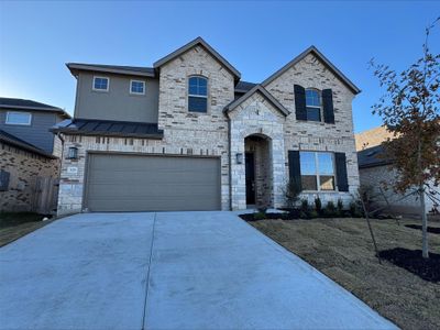 New construction Single-Family house 528 Durian Loop, Buda, TX 78610 Premier Series - Magnolia- photo 0