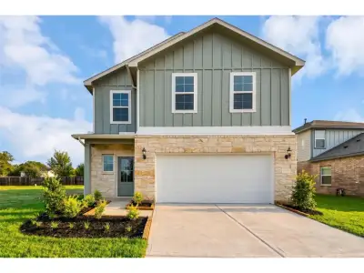 New construction Single-Family house 248 Harlingen Dr, Magnolia, TX 77354 plan The Blanco E - image