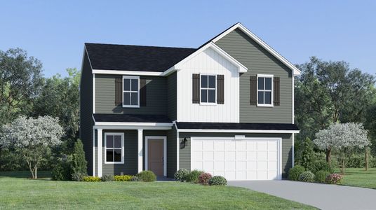 New construction Single-Family house 215 River Birch Wy, Warner Robins, GA 31093 plan Fairfield - image