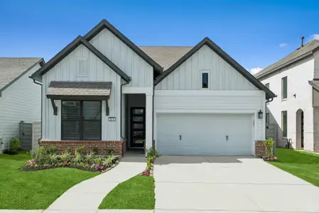 New construction Single-Family house 5510 Orangery Ln, Manvel, TX 77578 plan The Leyder - image