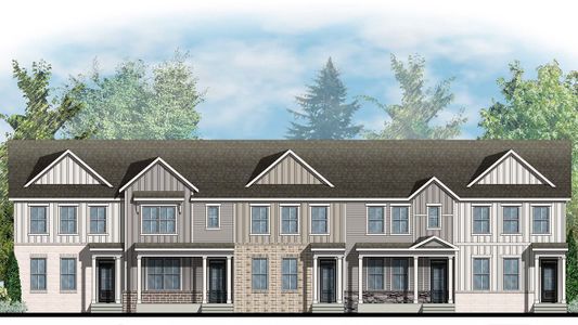 New construction Townhouse house 6495 McEver Road, Flowery Branch, GA 30542 - photo 0