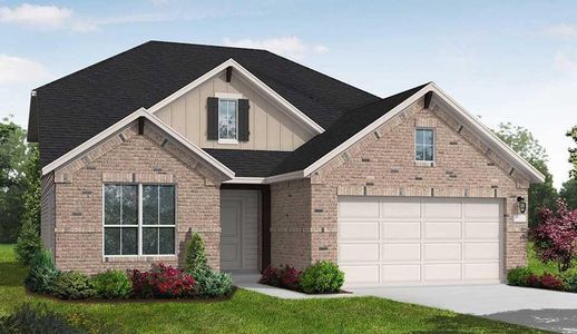 New construction Single-Family house 122 Apple Blossom Ln, Georgetown, TX 78628 Goodrich (2493-CV-40)- photo 0