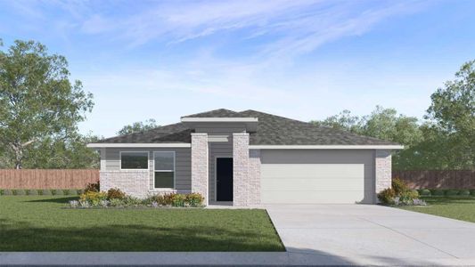 New construction Single-Family house 131 Galanthus Ct, Kyle, TX 78640 The Lakeway- photo 0