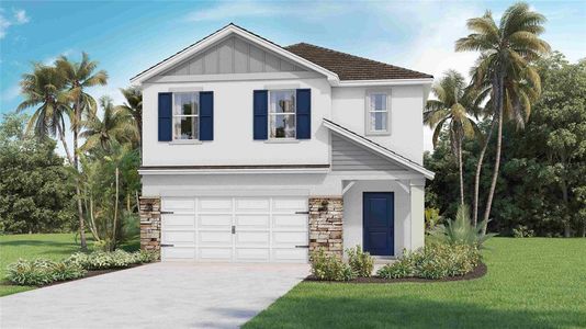 New construction Single-Family house 4511 Rosewood Ramble Ct, Plant City, FL 33565 - image