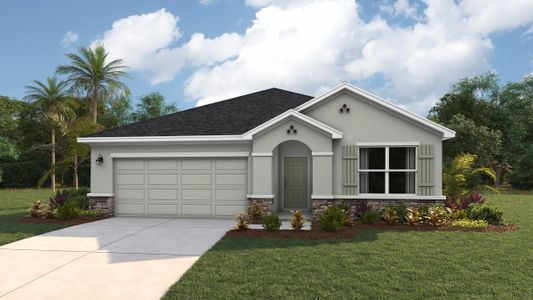 New construction Single-Family house 2960 Fishery Ct, Bradenton, FL 34211 plan Aria - image