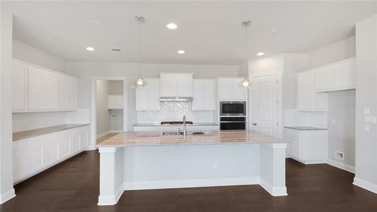 New construction Single-Family house 213 Belanger Canyon Dr, Liberty Hill, TX 78642 Bordeaux- photo 9 9