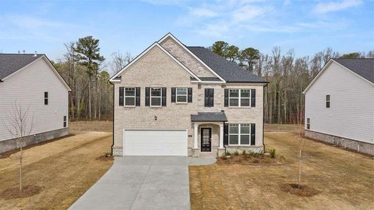 New construction Single-Family house 988 Blue Juniper Cir, Loganville, GA 30052 Iberville- photo 0