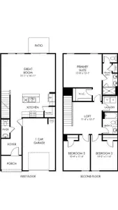 New construction Townhouse house 129 Brook Run Dr, Moncks Corner, SC 29461 - image