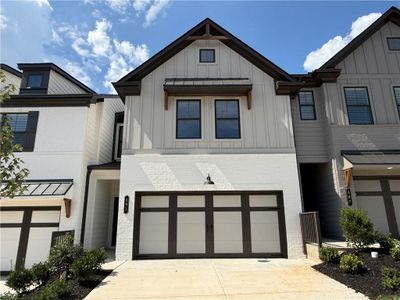 New construction Townhouse house 291 Brook Landing Cir, Auburn, GA 30011 plan Cheshire - image