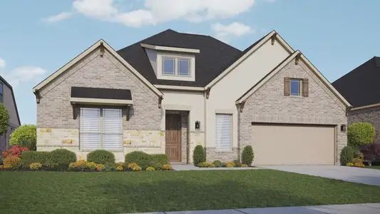 New construction Single-Family house 729 Meridian Dr, Aledo, TX 76008 plan Princeton - image