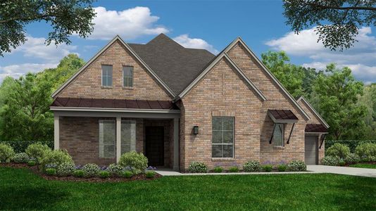 New construction Single-Family house 1504 Sunset Point Dr, Lakewood Village, TX 75068 plan 815 - image