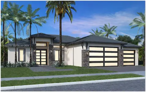 New construction Single-Family house 728 N Laplata Ave, Lehigh Acres, FL 33974 - image
