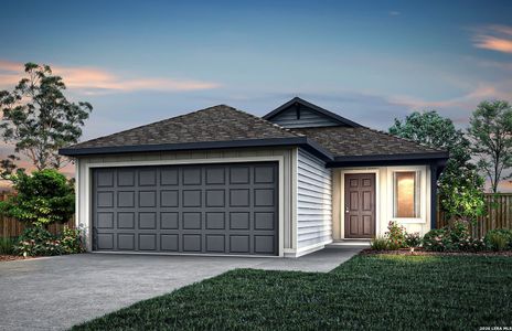 New construction Single-Family house 1246 Punta Mita St, Converse, TX 78109 plan Livingston - image