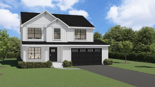 New construction Land house 7 Fieldstream Ln, Lancaster, NY 14086 plan Dorchester 425A - image