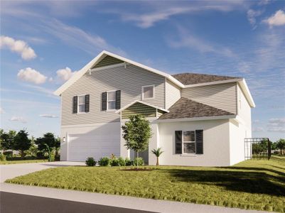 New construction Single-Family house 4621 Boxelder Ave, Parrish, FL 34219 Juniper- photo 0